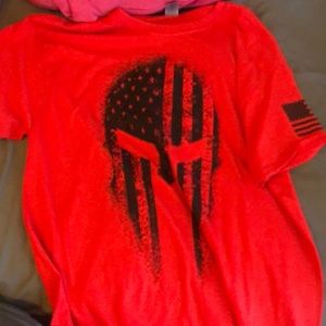 Goldman America red tee shirt